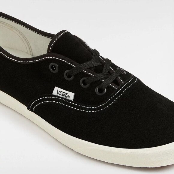 Vans Authentic Lowpro Unisex Size 7 Men's/8.5 Women's Black/White - Picture 2 of 5